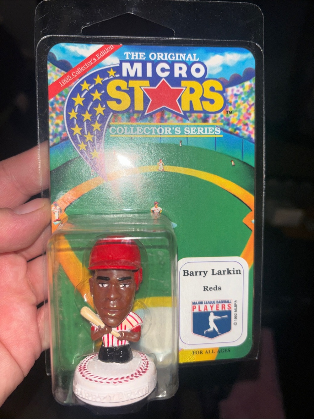 Cincinnati Reds Barry Larkin Micro Stars Figurine